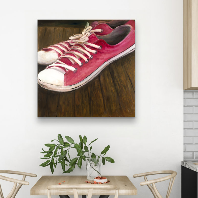 sneakers - 32"x32" art on canvas