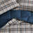 Eddie Bauer Rugged Plaid Brown Microsuede Reversible Duvet Cover Set-88500310