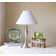Deep Cone Hardback No Slub Lampshade with Washer Fitter, Natural Fabric Lampshade