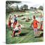 « no playing through » par constantin alajalov, reproduction d’art sur toile tendue-15060782