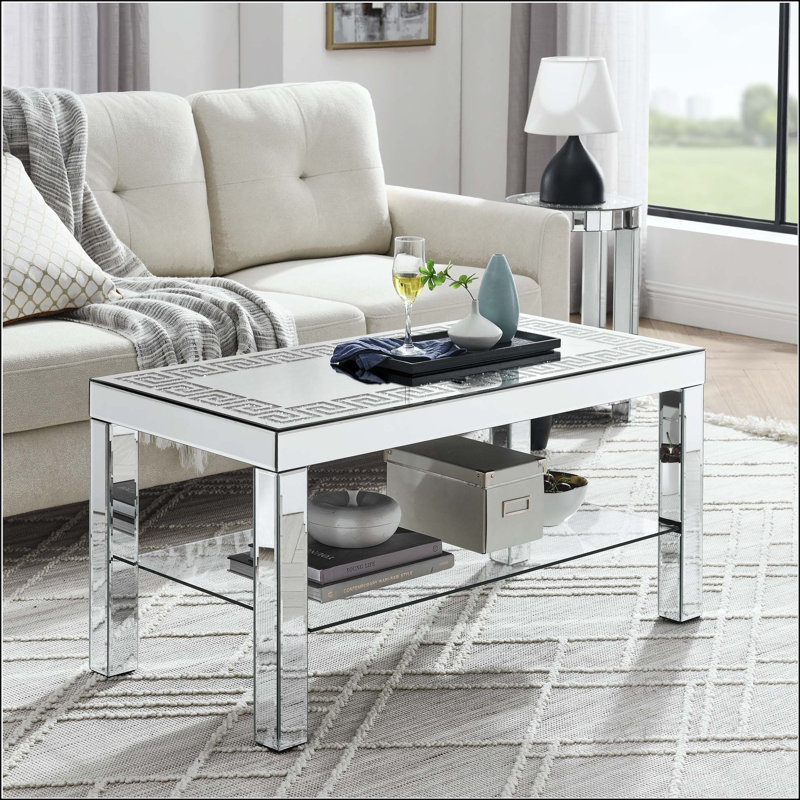 Table basse Art Deco Mirror