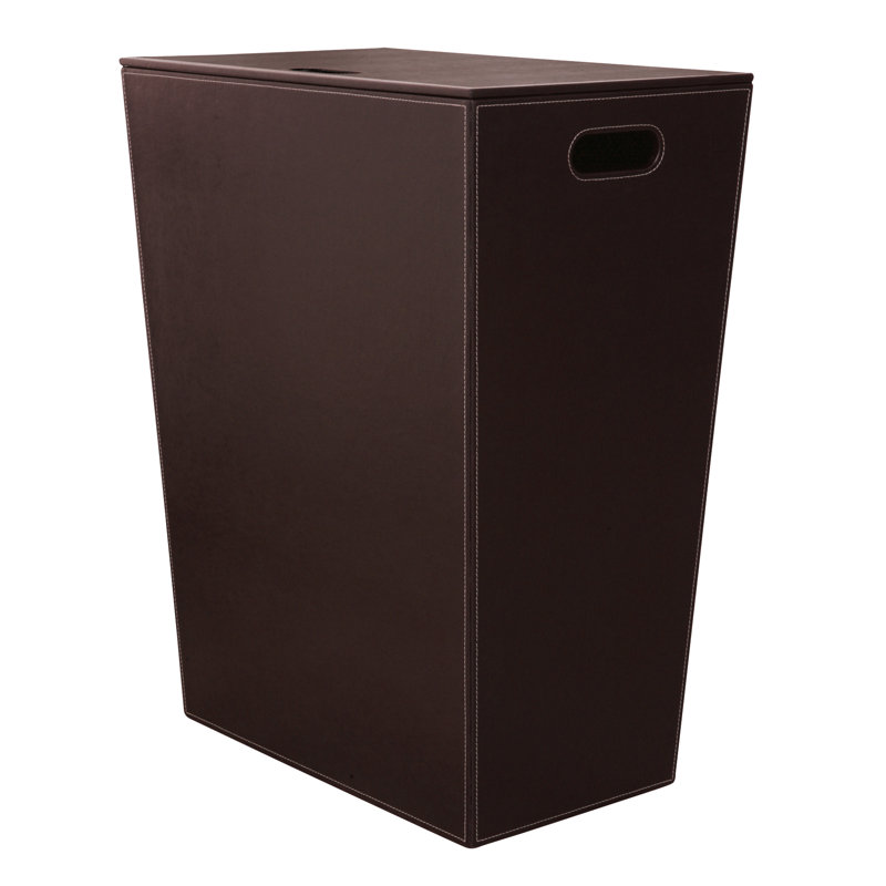 Complements Laundry Hamper, Dark Brown