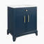 Meuble-lavabo autoportant avec tiroirs de rangement et cadre en bois-532415513