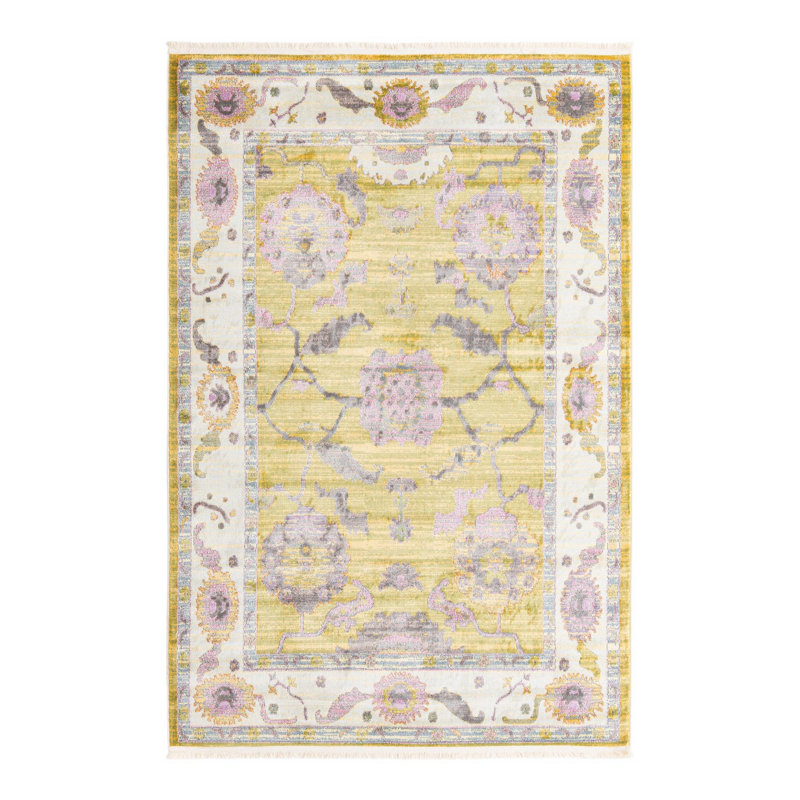 Haefner Geometric Indoor Rug, Rectangle 5'5" x 8'