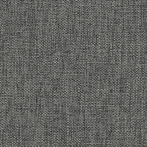 Athens 45'' Wide Square Cocktail Ottoman, Charcoal Linen, Oyster White