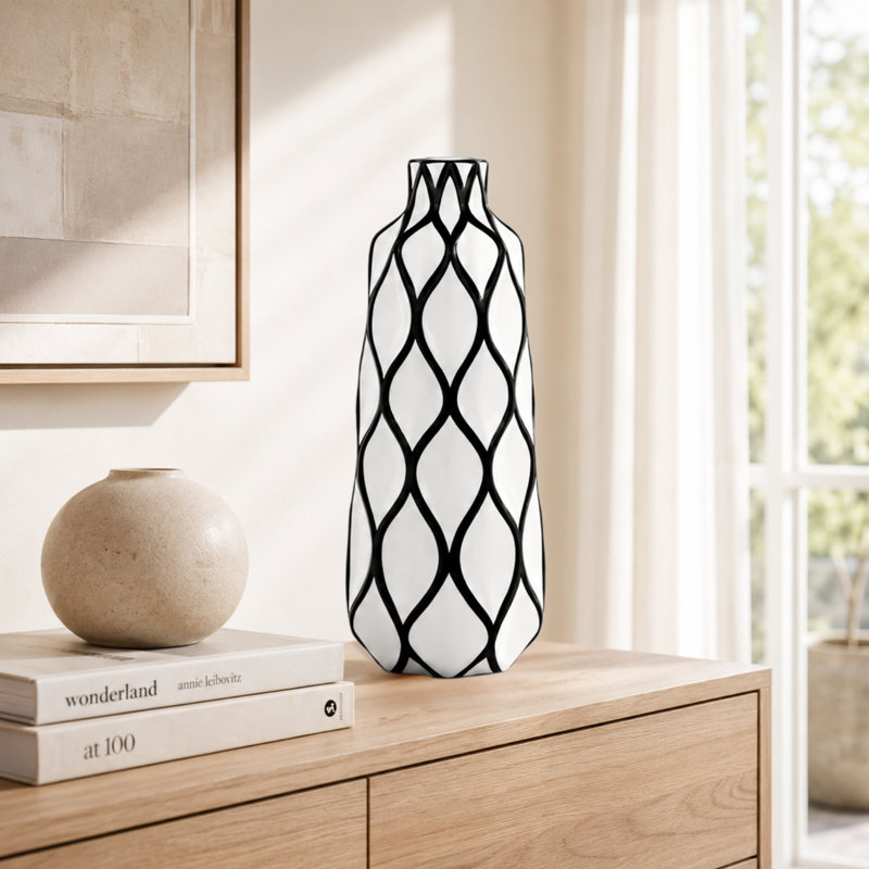  Vase de table 15 po Sashmita, 15,5 pouces de hauteur