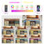 Metal 108cm W 8 - Drawer Chest of Drawers