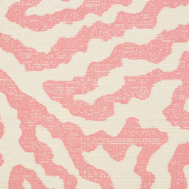 Papier peint Schumacher x Celerie Kemble, Pivoine rose