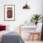 Iconic Glam Matches, art mural encadré flottant-1649702202-1649702198