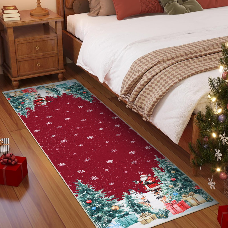 Washable Area Rug, 60x180cm
