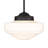 Ingalls 1-Light Dimmable Schoolhouse Pendant -1994476706-1994476707