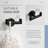 Stainless Steel Bathroom Double Mounting Robe Hook-63808228