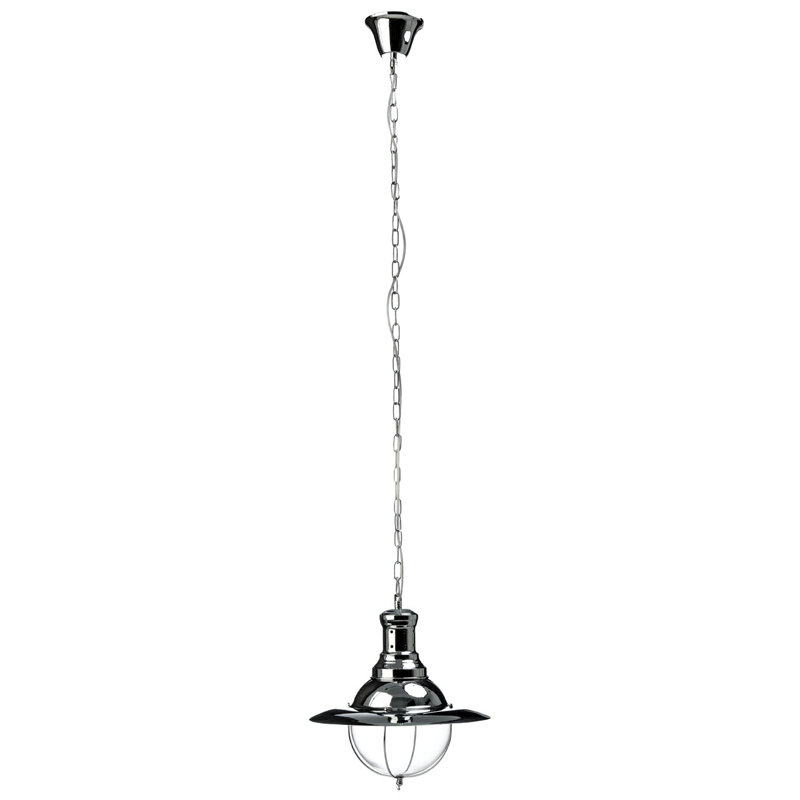 1 - Light Cone Pendant, Chrome