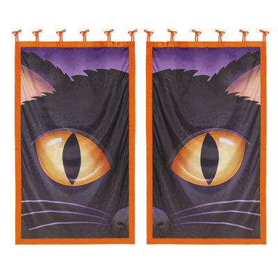 Crochet mural en polyester pour chat Dorukan noir avec tige incluse