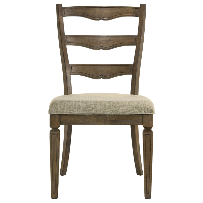 2 chaises à dossier en chêne - Ajoutez une touche de chaleur à votre salle à manger avec des sièges et des décorations en tissu