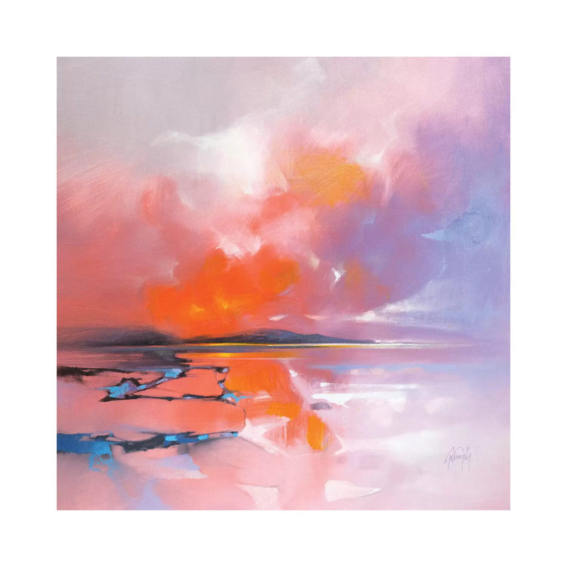 Sound Of Jura Resonates by Scott Naismith - Wrapped Canvas Painting