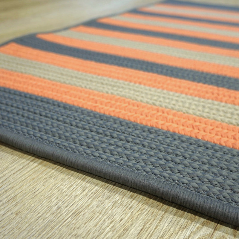 Tapis carré intérieur / extérieur Alhagie, Carré 5 pi