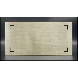 Panneau d'adresse en aluminium illuminé