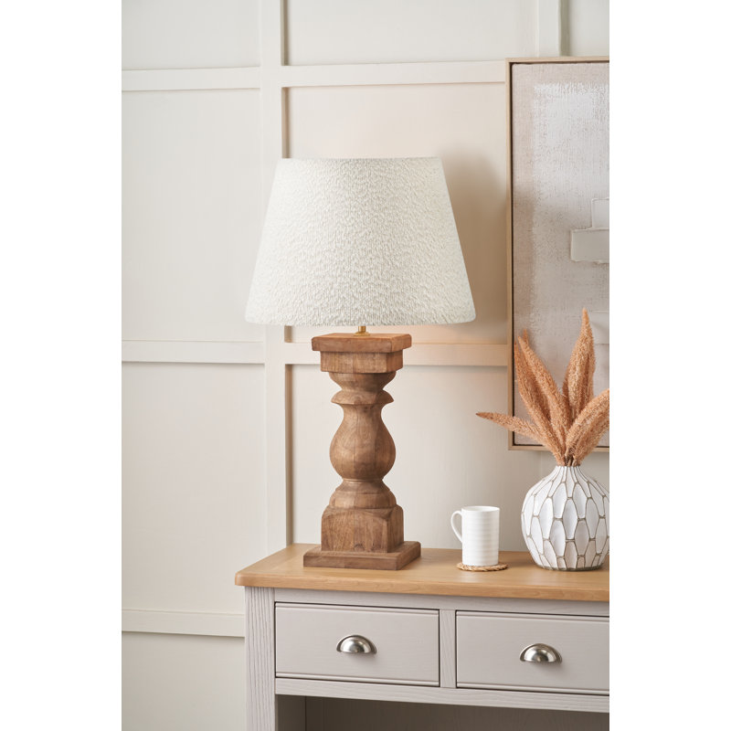 Wood Lamp Base Lamp