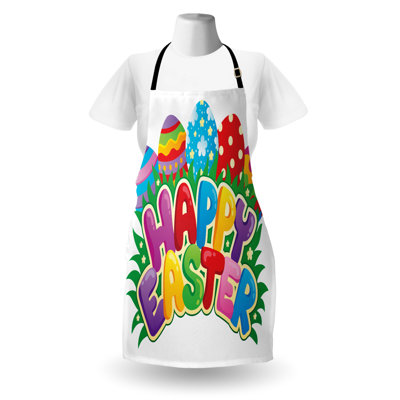 No Pattern Bib Apron