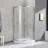 OVE Decors Breeze 35 in. Round Shower Kit w/ Clear, Base-619349526