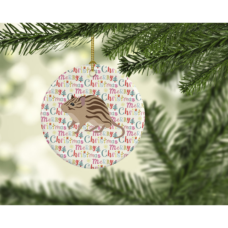 Ornement suspendu Zebra Mouse