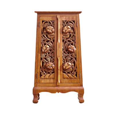 Taybree Solid Wood Accent Cabinet