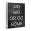 «Go Big or Home», estampe numérique encadrée par Daphne Polselli-111766774-107873035
