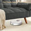 Canapé-lit convertible avec futon, canapé-lit de 75 po avec dossier réglable pour salon, siège inclinable, canapé causeuse-2006390992