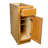 Honey Amber Raised Panel Base Cabinet-93546531