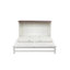 Grand lit escamotable avec tiroir de rangement et station de charge Murphy, port USB, cadre de lit escamotable en pin massif pour bureau à domicile, studio ou chambre d'amis, noyer blanc-296723922