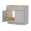 Base de meuble-lavabo simple 39 po seulement-92689525