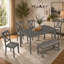 Solid Wood Top Dining Set-2026028003-2026028005