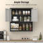 Armoire murale 2 portes avec tablettes réglables-131644375