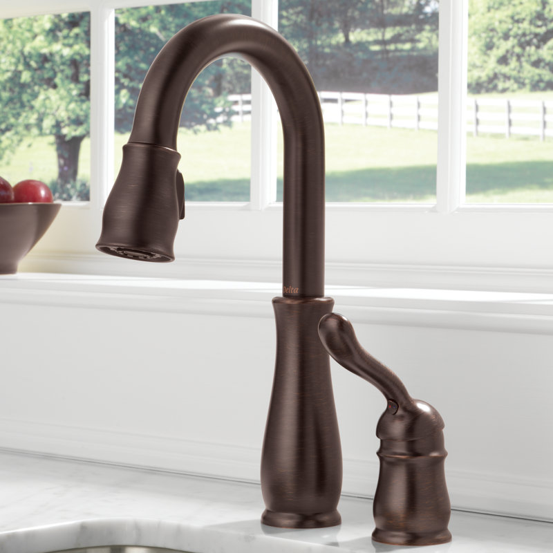 Leland Pull Down Bar Faucet With Accessories, Oil Rubbed Bronze