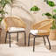 Chaise d'extérieur moderne (ensemble de 2)