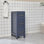 Armoire de salle de bain autoportante 12 po à 3 tiroirs Brescia