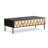 Rectangular solid wood coffee table