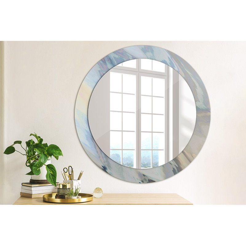 Huldar Glass Flat Wall Mirror