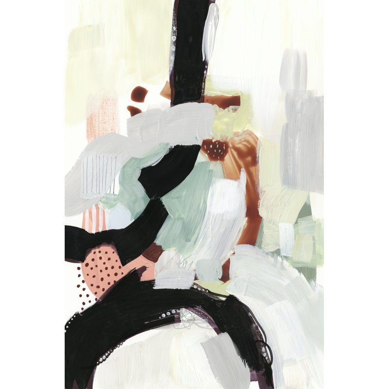 Synchronal I - Wrapped Canvas Print, 46cm H x 30cm W x 3.8 cm D