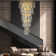 Light Crystal Dimmable LED Tiered Chandelier