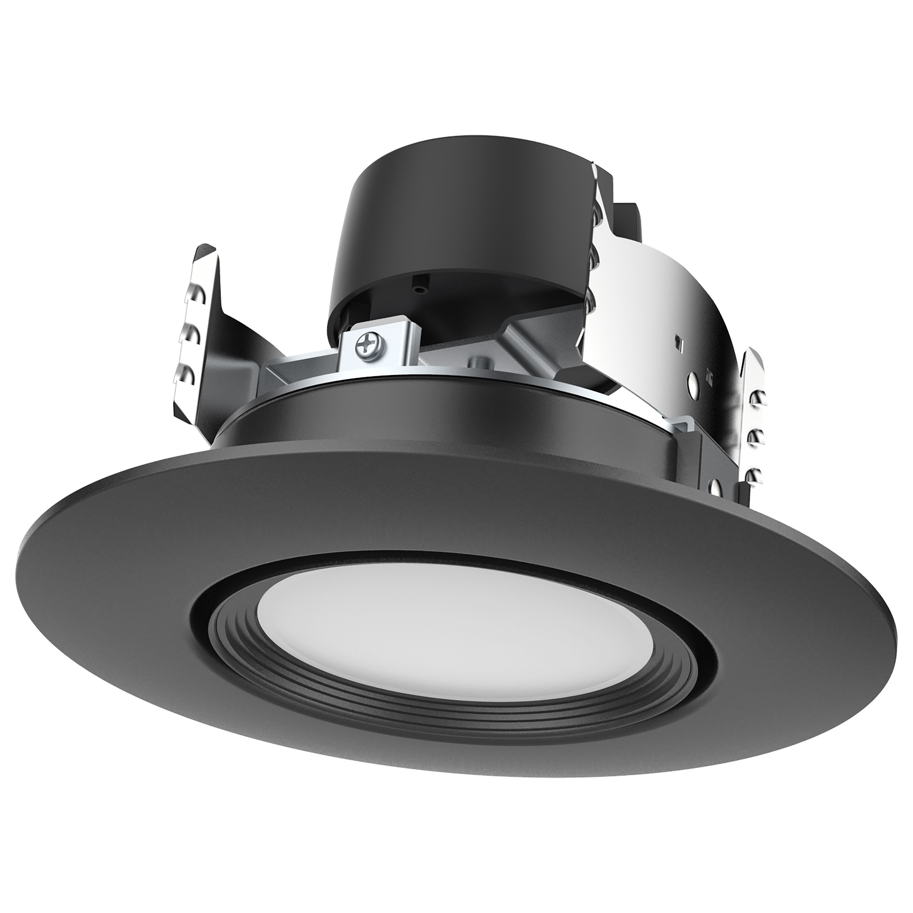 Satco 602 Selectable Color Temperature Dimmable Ic Rated Led Retrofit Recessed Lighting Kit 7243