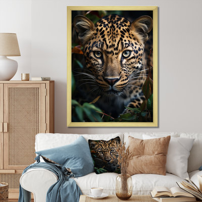 Cheetah Portrait Silent Stalk V - Animals Canvas Prints