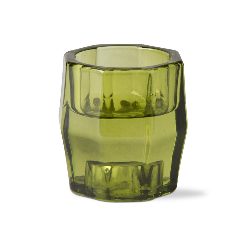 2.36'' H Glass Tabletop, Green