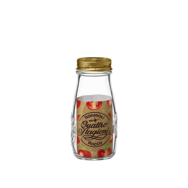 Bouteille de conserve avec couvercle Quattro Stagioni, 13,5 pi Oz