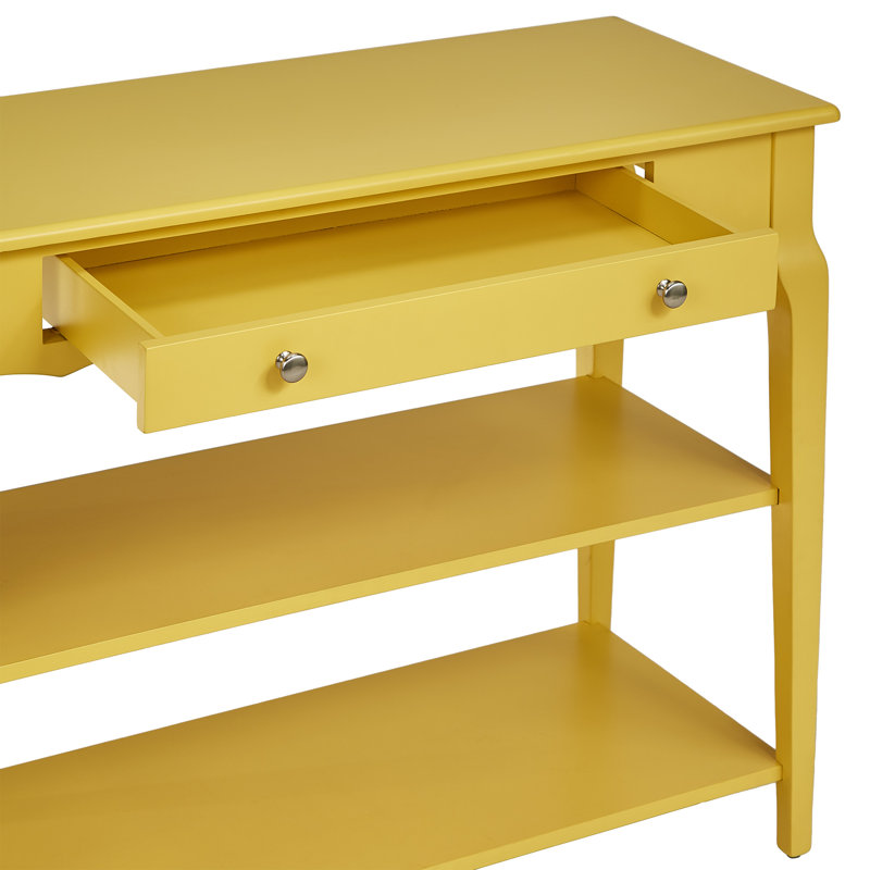 Shawnee 40'' Console Table, Yellow