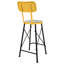 Dingyue Counter Stool with Metal Frame