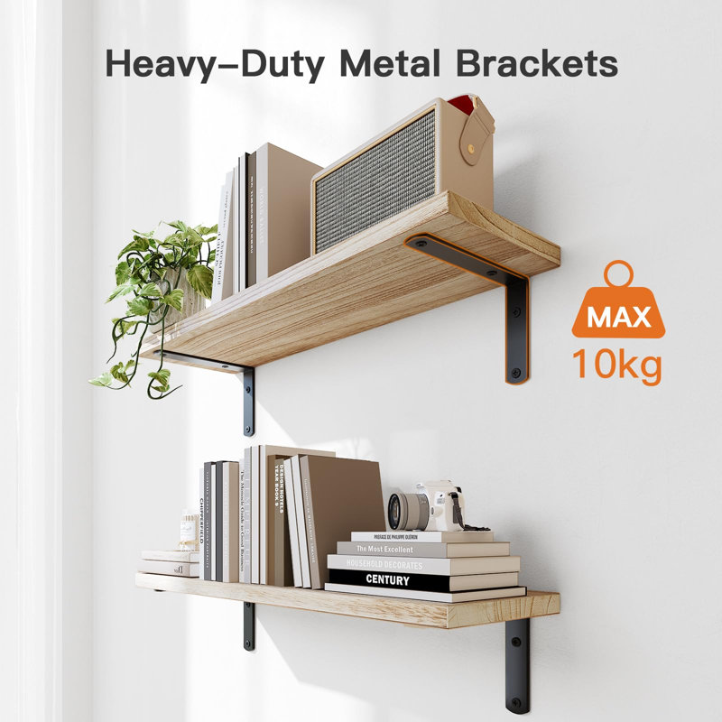 Floating Shelf, Light Brown
