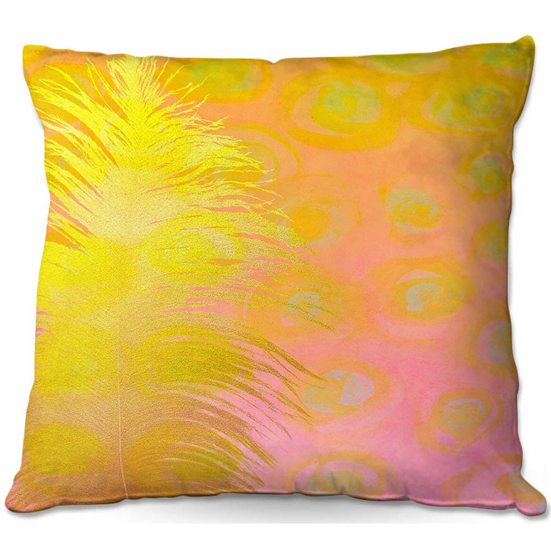 Coussin décoratif canapé à carrousel, 18 po x 18 po