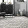 Adry Moroccan Shag Tasseled Cream/Charcoal Area Rug